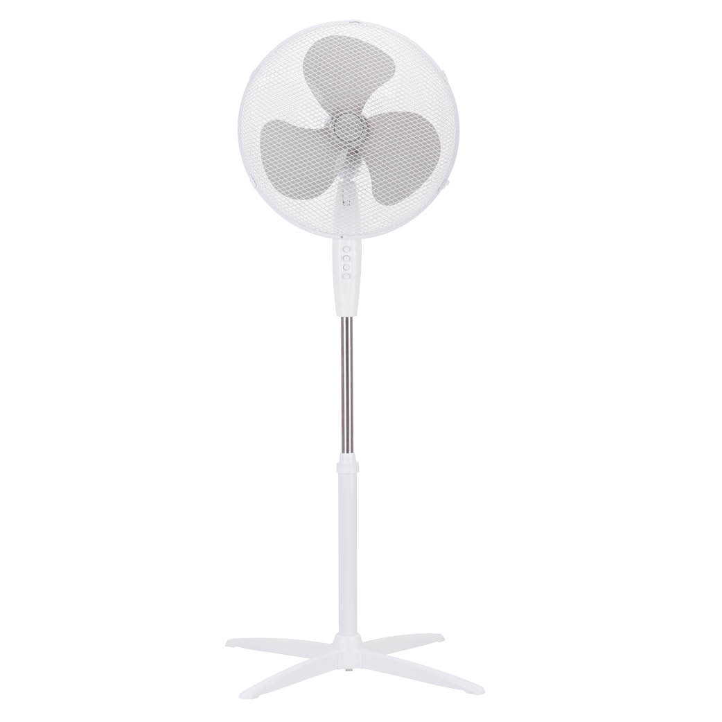 VENTILADOR DE PIE NAMETIL Ø43CM 45W BLANCO GSC EVOLUTION